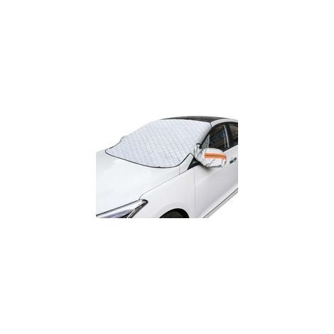 Housse de pare-brise d'hiver pour voiture, protection magnétique contre la neige et la glace, compatible avec la plupart des voitures et SUV. (1/5)