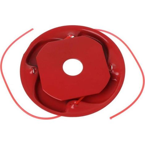 Tête De Coupe-Bordures - Polyamide Renforcé Fibre De Verre - Pour Débroussailleuse Et Tondeuse À Gazon - 1 Pièce (1/5)