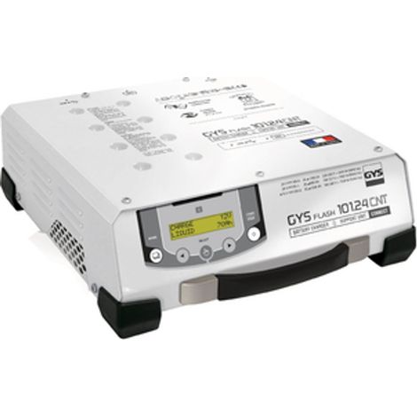 ELMAG Automatisches Ladegerät 6/12/16/24 V., GYSFLASH 101.24 CNT FV (025967) (Kabel 2x5 Meter) (1/2)