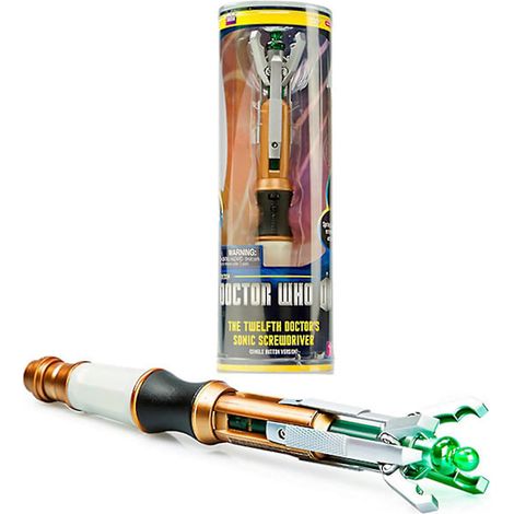 Tournevis sonique du Douzième Docteur (Doctor Who) - Jouet lumineux et sonore Kb 12e génération