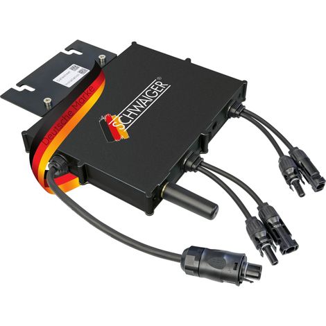 SCHWAIGER SOWR0806 ADAPTATEUR DE PUISSANCE & ONDULEUR INTÉRIEURE NOIR