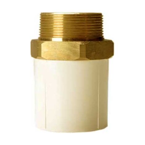 Enlace Rosca Macho Latón CPVC PN25  Cobre ''CU'': DN50-2"