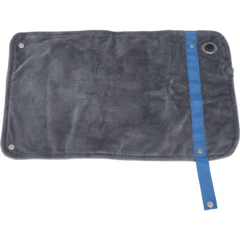 Couverture chauffante USB avec contrôle de température, couverture chauffante électrique multifonctionnelle, douce et confortable pour les genoux, idéale pour la maison ou le bureau, gris foncé. (1/5)
