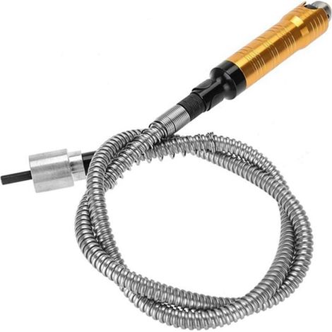 Machine à graver Arbre flexible Tête d'arbre de 6 mm Outil électrique Perceuse Poignée Accessoires (1/2)