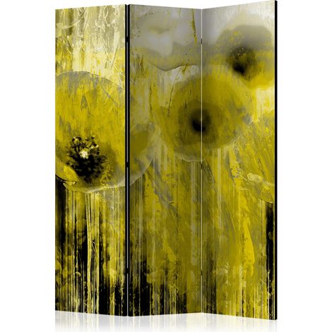 Paravento - Yellow madness [Room Dividers] - 135x172 (1/4)