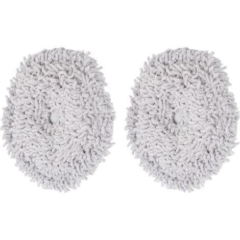 2 PCS Lingettes de Nettoyage pour Balai Dreame W10 W10 PRO, Remplacément de Serpillière et Support