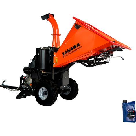 Biotriturateur SAKAWA Moteur BS1600 15CV + huile 4 temps