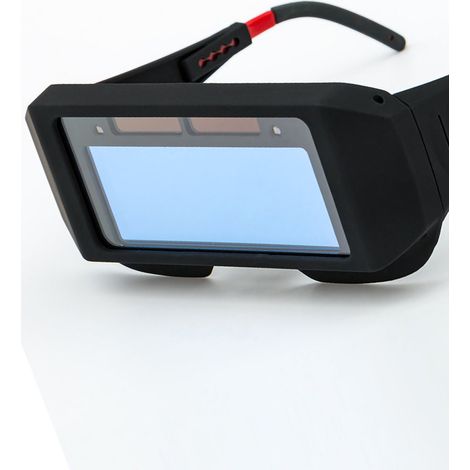 Lunettes de soudeur à atténuation automatique, ergonomiques, à champ de vision clair, avec élastique (1/5)