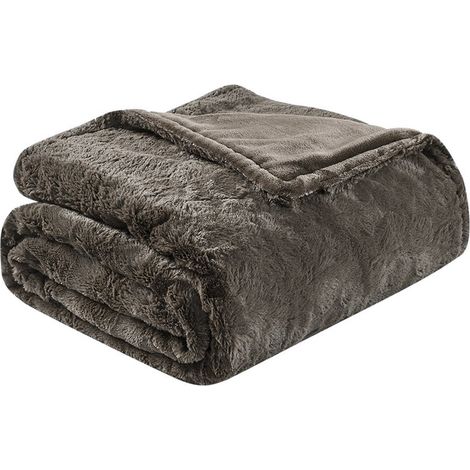 Hervás braune Heizdecke 160W 180x130cm