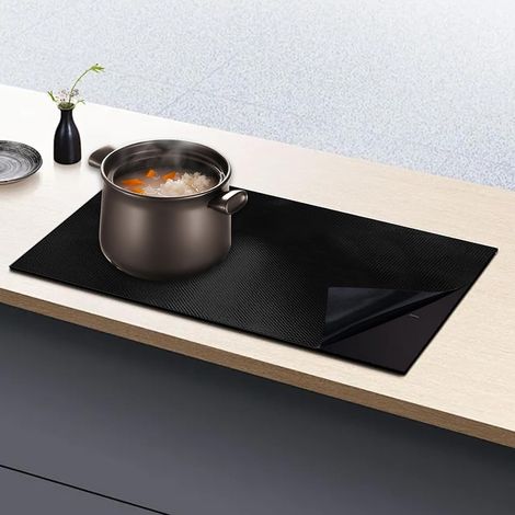 1 Tapis Protection Plaque Induction, Silicone Antidérapant, Résistant Chaleur 230°C, Pour Cuisine (1/5)