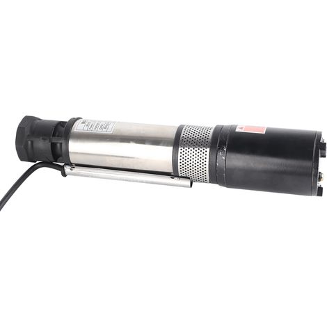 Pompe à eau solaire CC pour puits profonds, grand débit, haute hauteur de refoulement, 20 mètres, 24 V, 2SYDC24V/S6-20-220 (1/5)