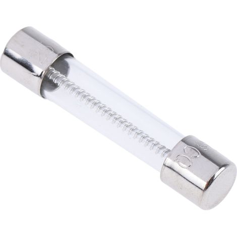 Cartouche fusible RS PRO, 5A, 6.3 x 32mm, Type T, 250V c.a. (1/3)