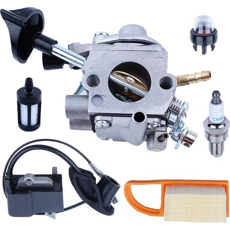 Carburador LinDuxe para soplador de hojas de mochila Stihl BR500 BR550 BR600 para Zama C1Q-S183 C1Q-S184. Reemplazo: 4282-120-0606, 4282-120-0607 y 4282-120-0608.