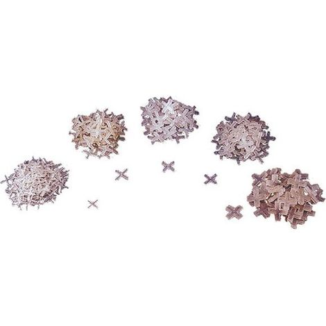 Crocette di distanziamento da 3 mm (200 pezzi) - Mejix