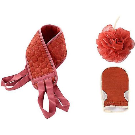 Lot de 3 serviettes longues pour le dos (1/3)