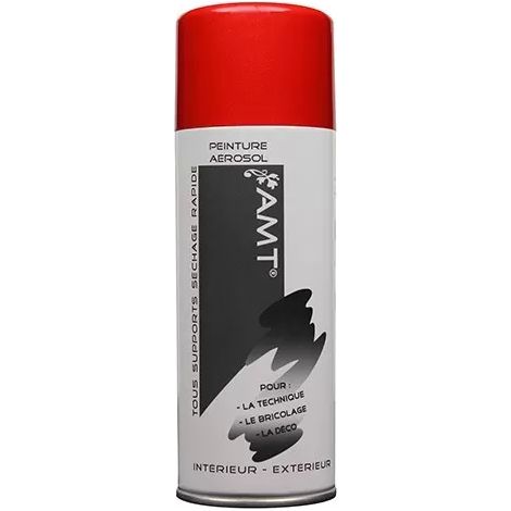 AMT Aérosol Effet métallisé Rouge (BPA51) 0,330 L
