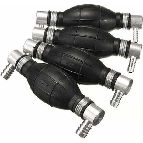 10mm Poire D'Amorcage Carburant Pompe Main Inline Bateaux Alliage Gasoil Essence Diesel Pump,Universelle Essence, Huile, Eau (1/5)