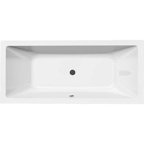 Aqualine Vasche da bagno - Vasca da bagno NISA, 180x80x42 cm, bianco A1880