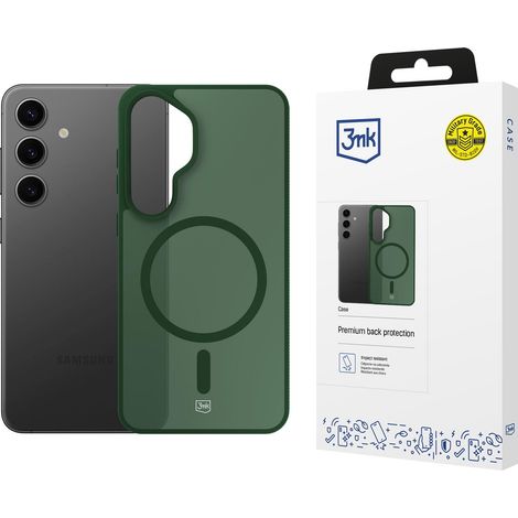 Samsung Galaxy S24 - MagCase 3mk color verde humo (1/5)