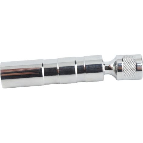 Douille magnétique pivotante à paroi mince 12 pans en acier au chrome-vanadium, tête carrée 3/8 po (16 mm / 5/8 po) (1/5)