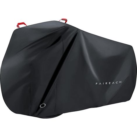Housse Vélo Extérieur Protection Imperméable pour 1 Velo, Noir  200x110x70cm Bache Velo Anti-UV Pluie Neige Poussière, Tissu 210D, Trou Verrouillage, Sac Rangement, pour VTT Route (1/5)