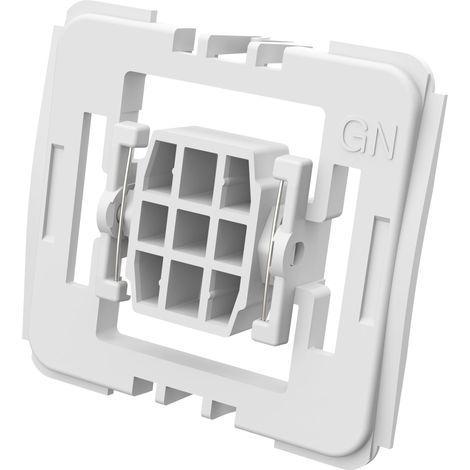 Homematic IP Adapter für Markenschalter Gira neue Generation, 55x51x21mm (1/5)