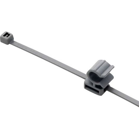 HellermannTyton 156-00013 T30ROC2A Kabelbinder 150 mm 3.60 mm Schwarz Kabelbündelung quer der Montag (1/3)
