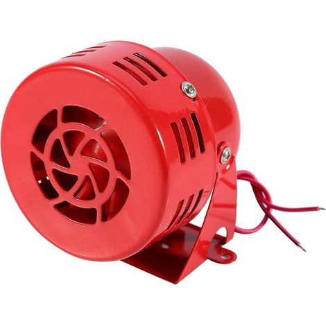 Sirène klaxon Électrique sur Conduit pour Moto, Fort 50S Rouge (1/5)