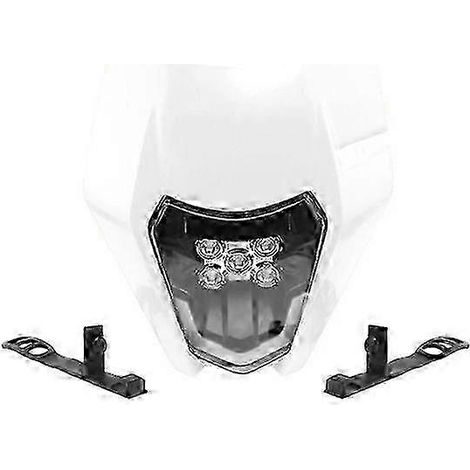 Plaque de phare LED universelle KTM EXC pour motos Supermoto, SX et Motocross (HL101-5-2), Enduro, MX, Dirt (2007-2020), conçu pour les modèles XC (1/5)