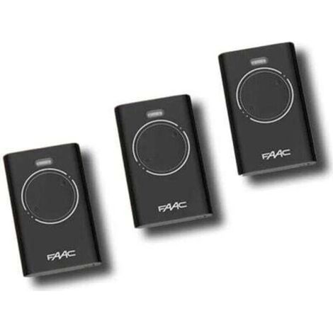 faac 3 x télécommande 2 canaux xt2 433 slh lr 7870071-ARCAN (1/3)