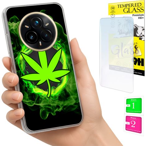 Funda para Realme 14 Pro+ 5G / 14 Pro Plus 5G con cubierta trasera y cristal 9H. (1/5)