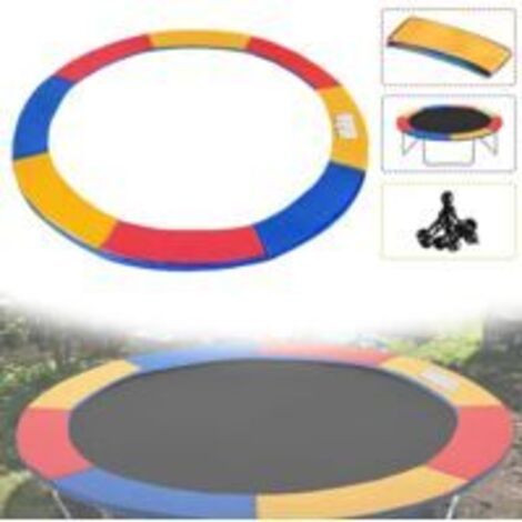Protector de bordes para cama elástica Accesorios para cama elástica Protector de bordes Resistente a los rayos UV y al desgarro para cama elástica redonda de Ø305 cm, de color (1/5)