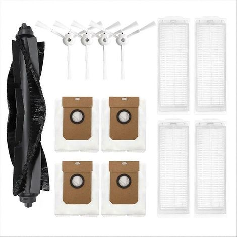 Pour Alpha 3 Pro nettoyeur rouleau brosse latérale filtre HEPA sac poussière (1/5)