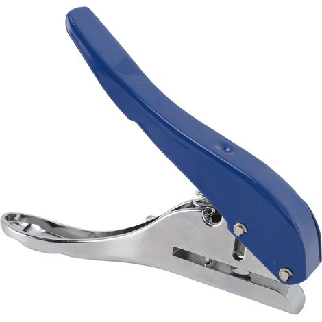 Pince à perforer pour placage de chants, trou rond de 8 mm, PVC, robuste, pour films rigides (1/5)