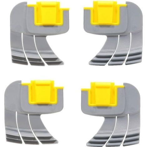 Lot de 4 brosses à récurer cycloniques de rechange compatibles avec le robot nettoyeur de piscine MX8 MX6, outil d'entretien de piscine (1/5)