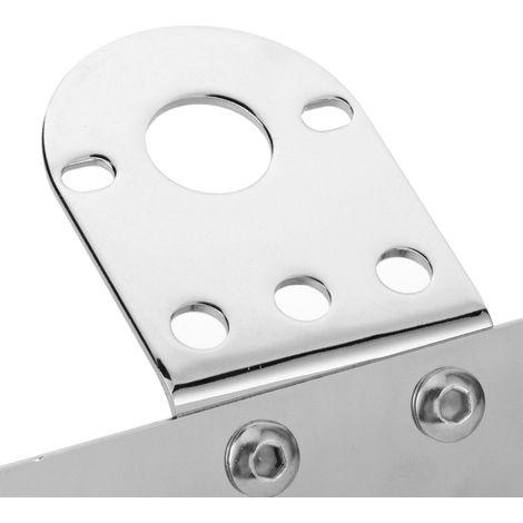 Heck-Kennzeichenhalterung für Motorräder, Kennzeichenhalterung B (silber) (1/5)