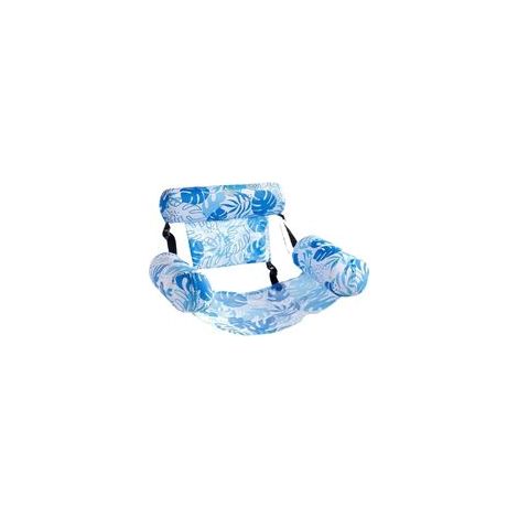 Fauteuils flottants gonflables pour adultes – Assise piscine en PVC léger et pliable – Anneau flottant pour bain ou fête au bord de l’eau – Loisir aquatique estival (1/5)