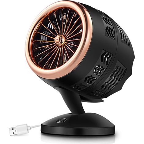 NUOBESTY Mini Ventilateur USB en Plastique Angle Réglable (1/5)