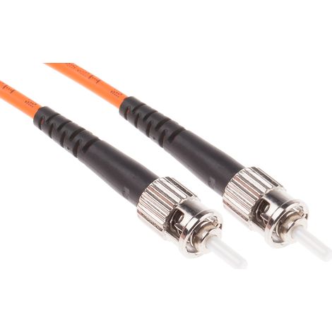 Câble fibre optique RS PRO 3m Avec connecteur / ST, OM1 Multi-mode ( Prix pour 1 )