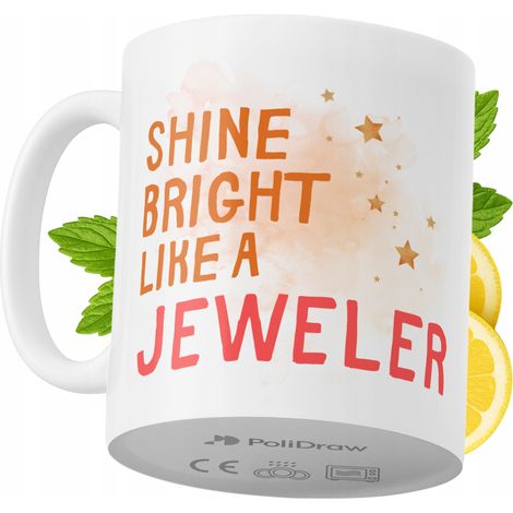 Mug humoristique pour bijoutier, avec un texte amusant et un design graphique original. Idéal pour les anniversaires, les fêtes et les occasions spéciales. Mug premium pour la maison, le bureau et le  (1/5)