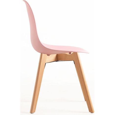 Packs Sillas Comedor - Pack 4 Sillas Kelen - Rosa (1/5)