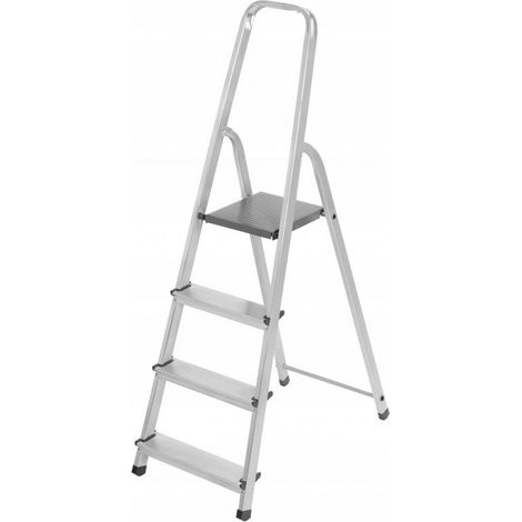 Leiter awtools 4 steps Aluminium 125 kg klappbar (1/3)