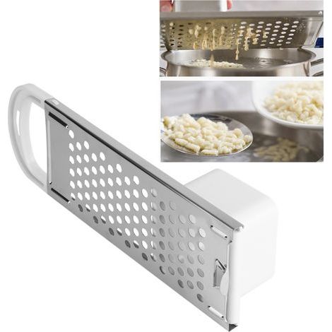 Máquina de acero inoxidable para hacer spaetzle, fideos y albóndigas. (1/5)