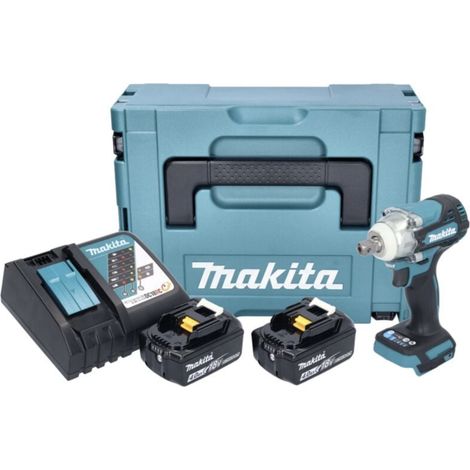 Makita DTW 301 RMJ Clé à choc sans fil 18 V 330 Nm 1/2" Brushless + 2x batterie 4,0 Ah + chargeur + Makpac (1/5)