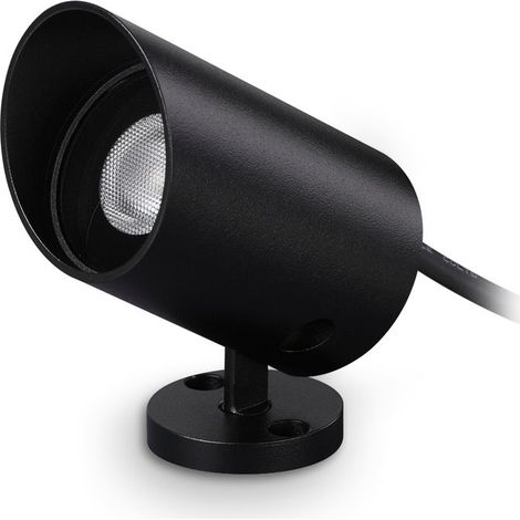 Ideal Lux Faretto Collezione KOALA 1 luce LED integrato IP65 nero metallo