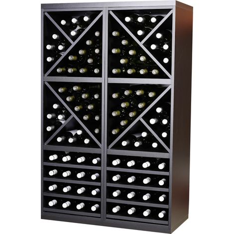Combinacion Botellero Merlot 104 botellas y extraibles (1/3)