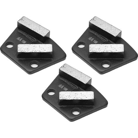 3-teiliges Schleifblock-Diamantmaterial, langer Streifen, Zahnpolierstein für Zement und Beton