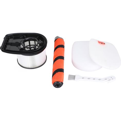 Set weißer Baumwoll-Reinigungsbürsten für den Walzenfilter des Shark IZ300UK IZ320 Staubsaugers (1/5)