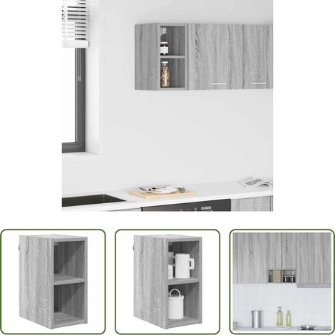 Küchenschrank Holzwerkstoff - Hängeschrank Graues Sonoma 20 x 29,5 x 40 cm Holzwerkstoff (1/5)