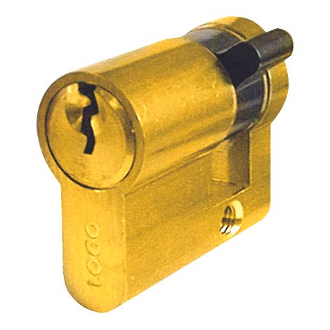 Cisa CILINDRO LOGO SAGOMATO MONOPROFILO Art. 08031 mm. 39,5 (24,5-10-5)